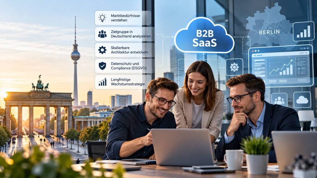 B2B-SaaS-Entwicklung in Berlin für Unternehmen